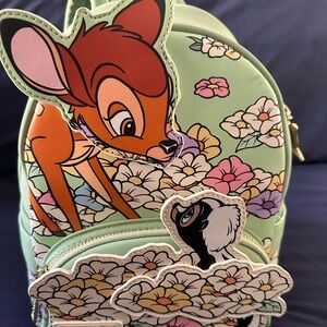 Loungefly Disney Bambi and Flower springtime mini backpack